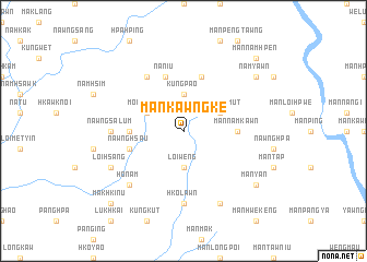 map of Mān Kawngke