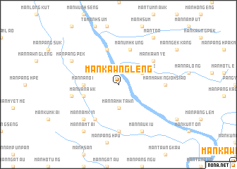 map of Mān Kawnglēng