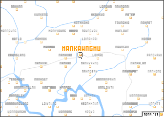 map of Mān Kawngmu