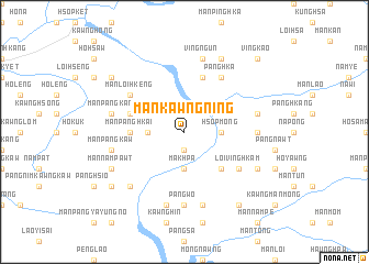 map of Mān Kawngning
