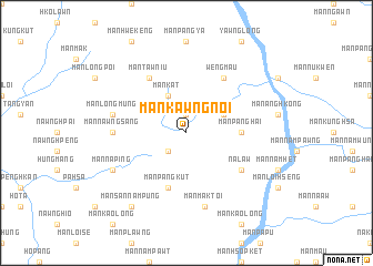 map of Mān Kawngnoi