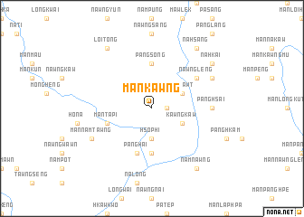 map of Mān Kawng