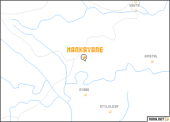 map of Mankayane