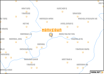 map of Mān Keawn