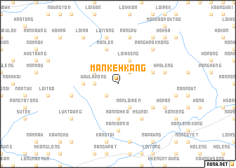 map of Mān Ke-hkang