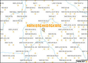 map of Mān Kēnghkōngkang