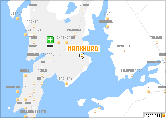 map of Mānkhurd