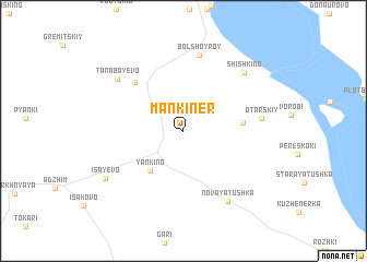 map of Mankiner\