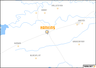 map of Mankins