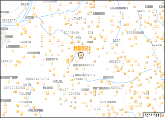 map of Mānkī
