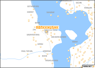 map of Mānk Khushk