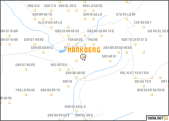 map of Mankoeng