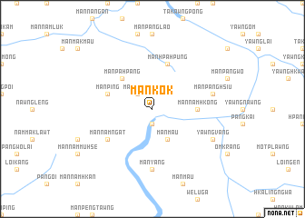 map of Mān Kok