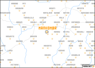 map of Mankomba