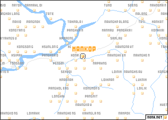 map of Mān Kop