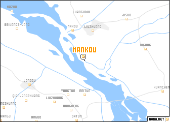 map of Mankou