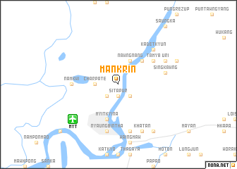 map of Mankrin