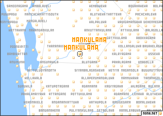 map of Mankulama