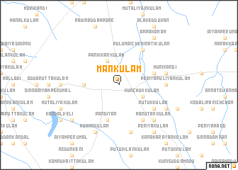 map of Mankulam