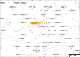 map of Mān Kūnghsa