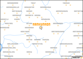 map of Mān Kūnmōn