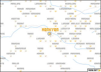 map of Mān Kyan