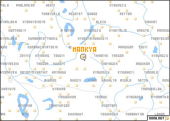 map of Mankya