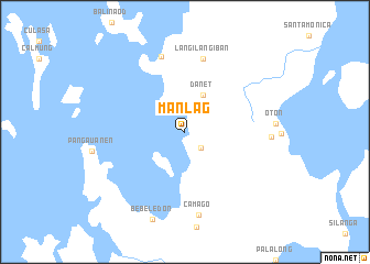 map of Manlag