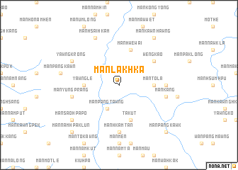map of Mān Lakhka