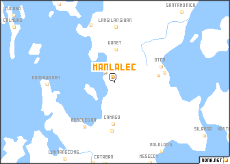 map of Manlalec