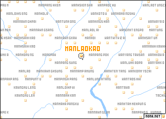 map of Mān Lao-kao