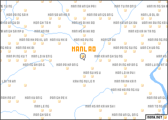 map of Mān Lao