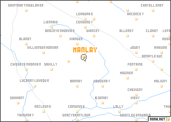 map of Manlay