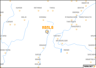 map of Mān La