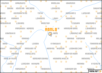 map of Mān La