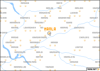 map of Mān La