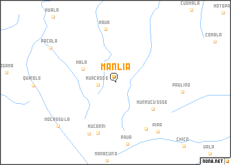 map of Manlia