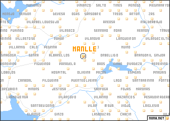 map of Manlle