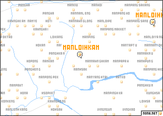 map of Mān Loi-hkam