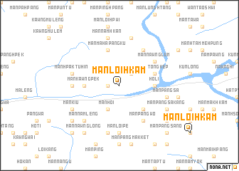 map of Mān Loi-hkam