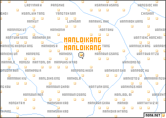 map of Mān Loi-kang