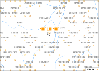 map of Mān Loi-mun