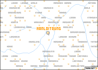 map of Mān Loi-taung