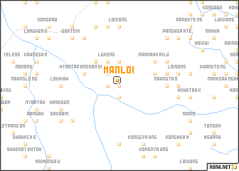 map of Mān Loi