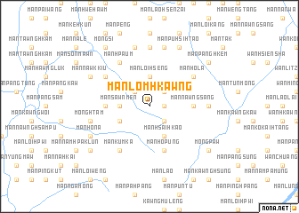 map of Mān Lomhkawng