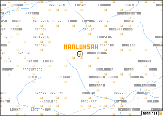 map of Mān Lu-hsaw