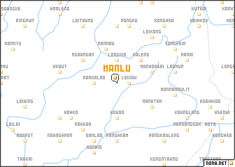 map of Mān Lu