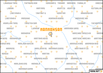 map of Mān Ma-hsan