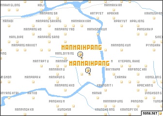 map of Mān Mai-hpang