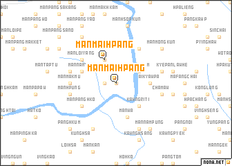 map of Mān Mai-hpang